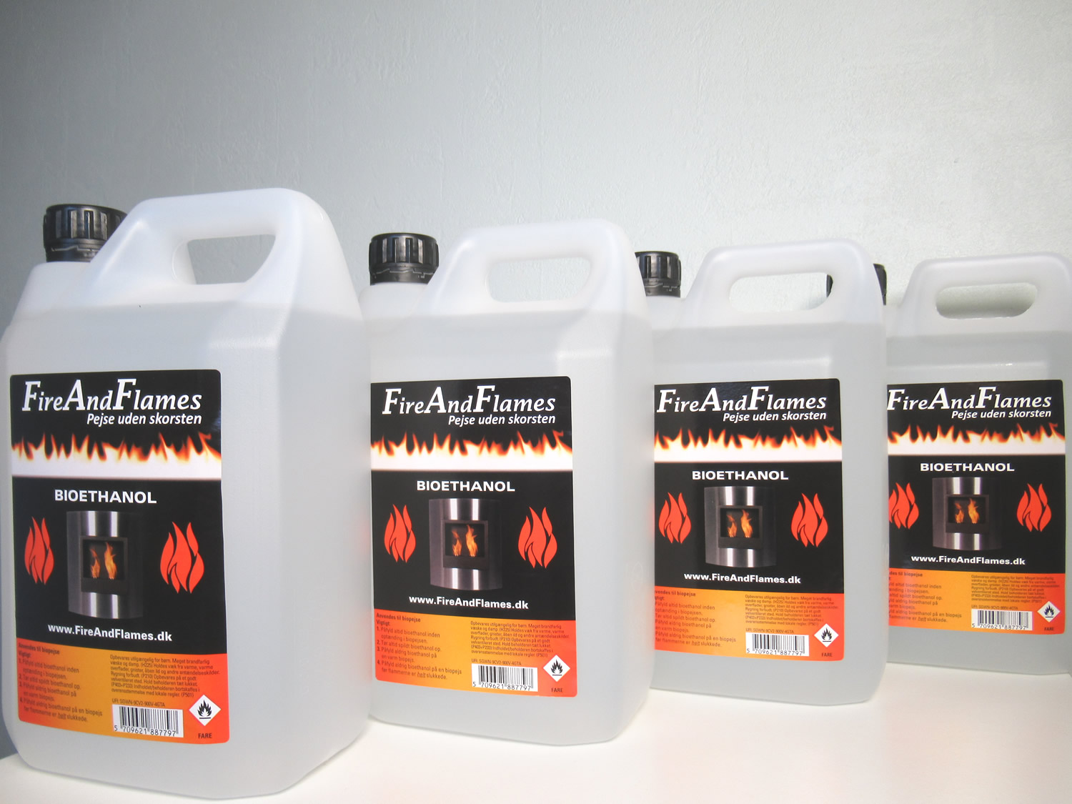 Bioethanol 96.6% 300 liter, sendes fragt frit