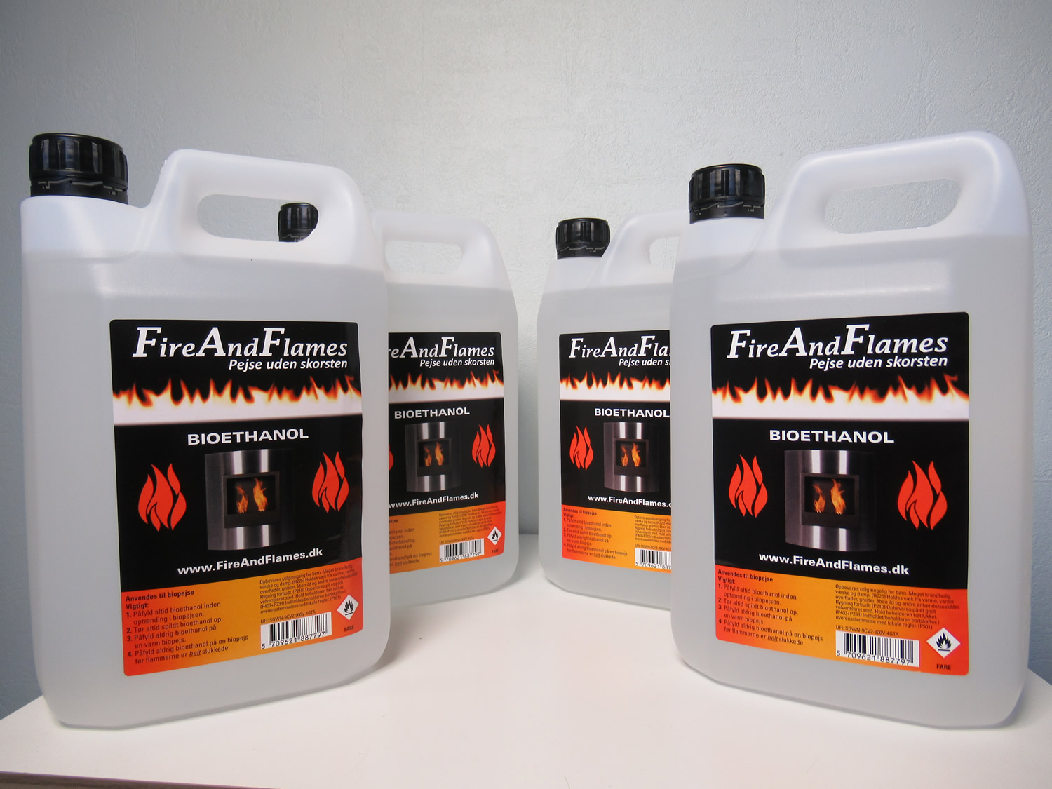 Bioethanol - Afhentningspris – 2,5 liter dunk., billede 2
