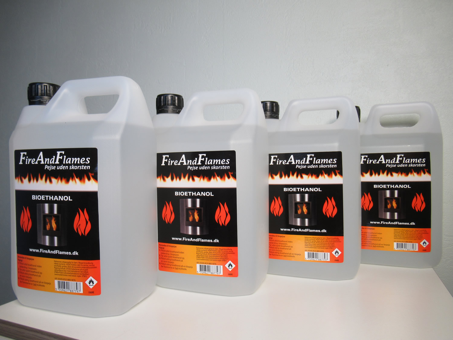 Danmarks billigste Bioethanol 2.5l